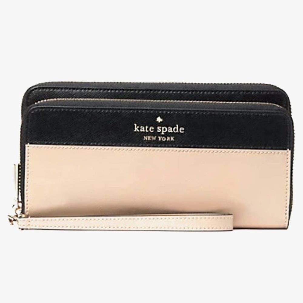 Kate Spade Staci Large Carryall Wristlet Clutch Wallet